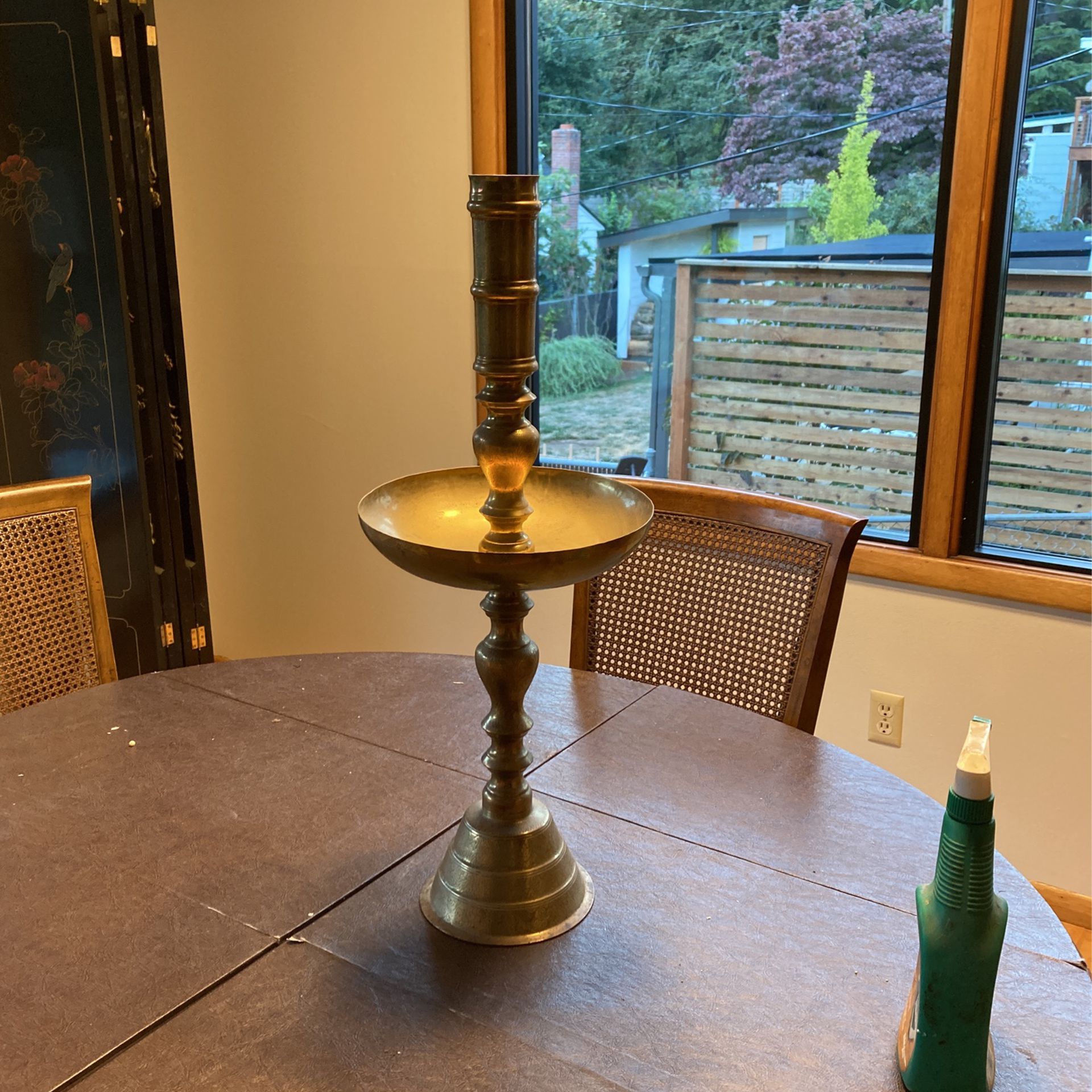 Brass Candlestick Stand