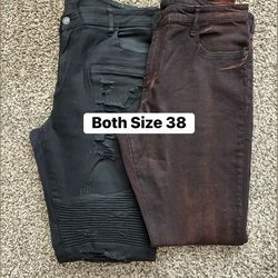 Men’s Jeans (Both Size 38) $10 Each