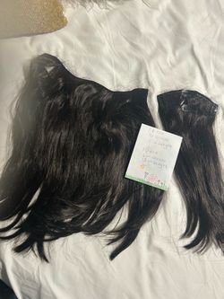 SYNTHETIC CLIP IN EXTENSIONS set of 2