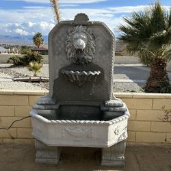 New Water Fountain Made Out Of Cement Perfect Gift 