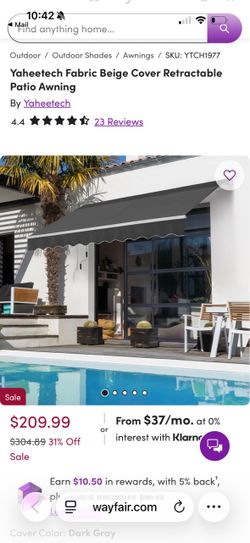 Awning - NEW!