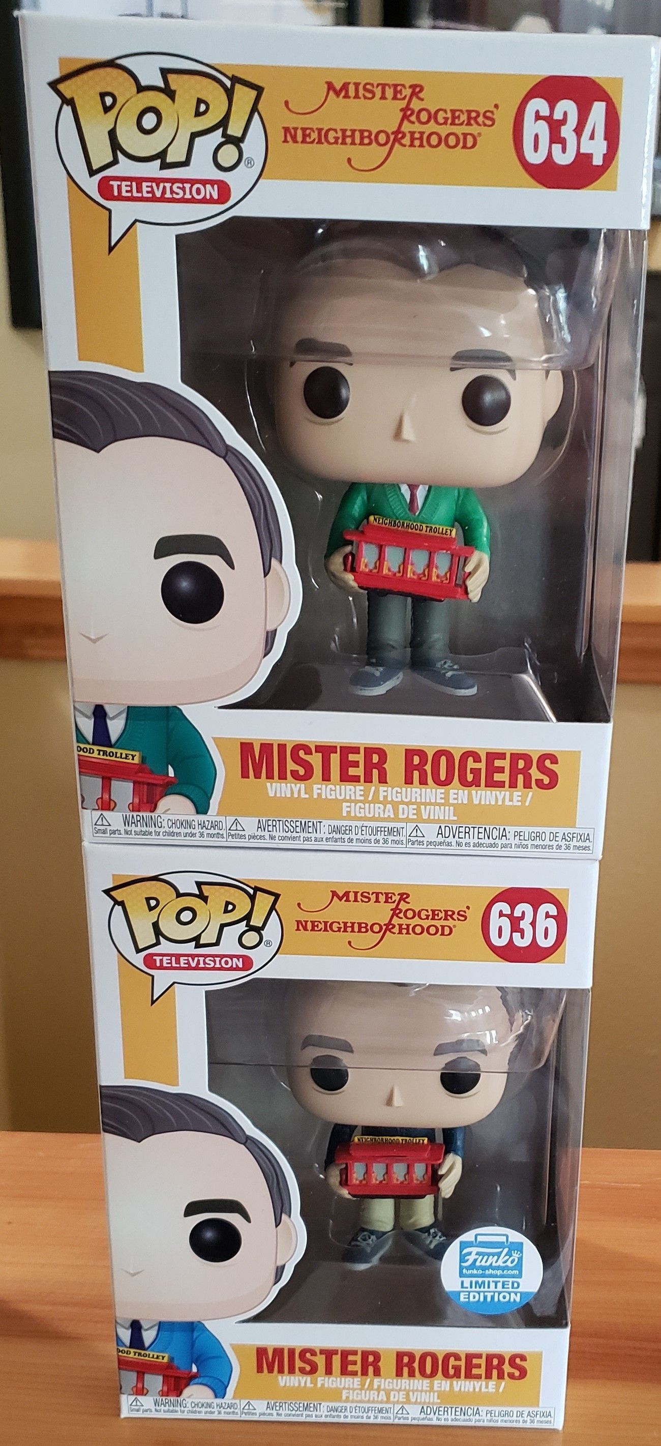 Lot of 2 Mister Rogers Funko Pops!