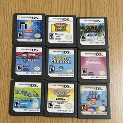 Nintendo DS Game Bundle (Will Not Separate)