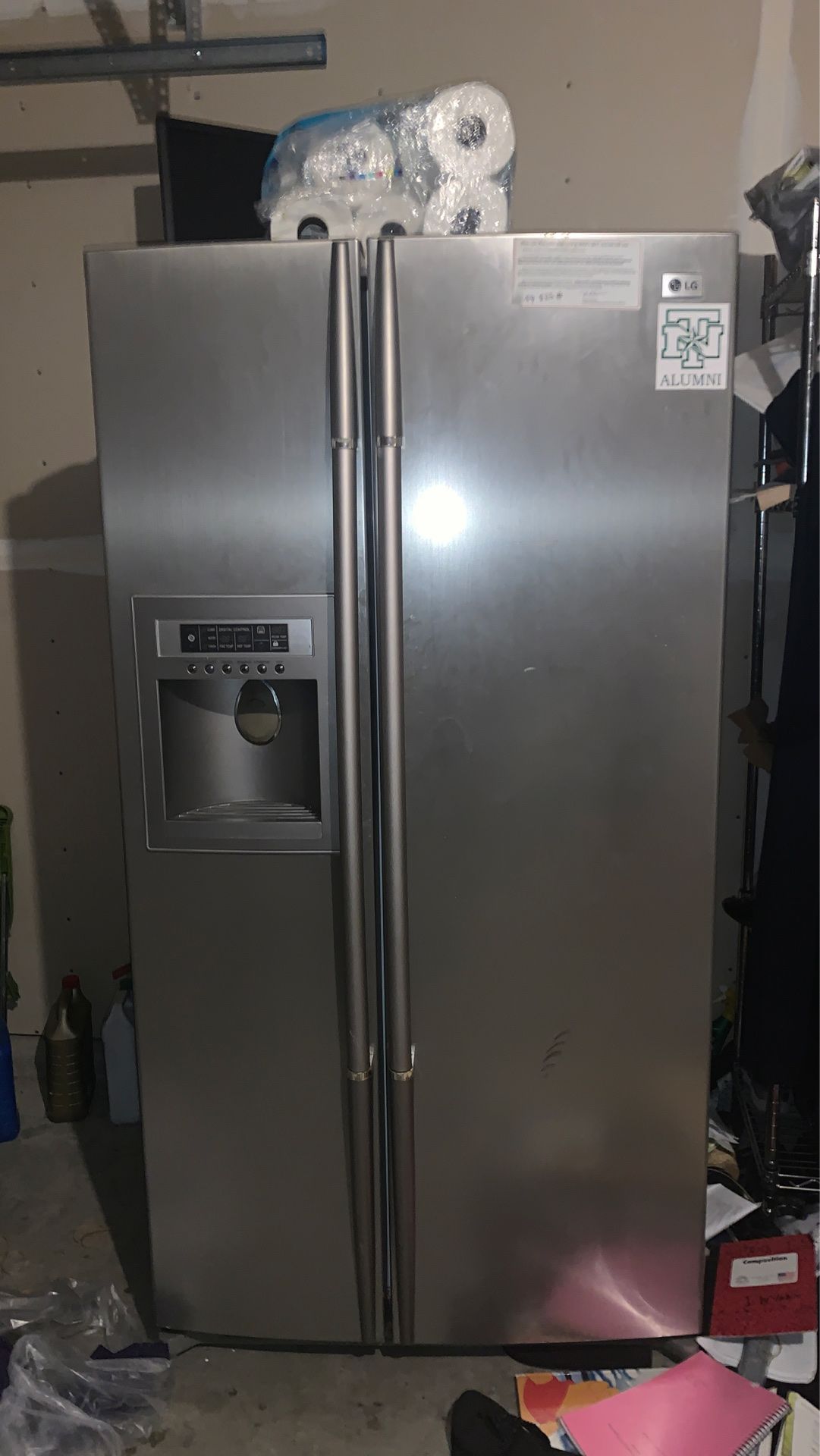 Lg refrigerator, fully functioning great condition (model number in last photo)