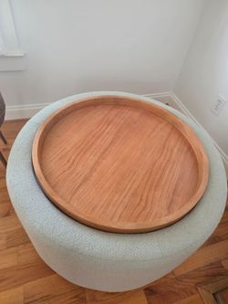Beautiful by Drew Barrymore Sage Storage Ottoman