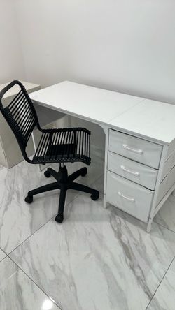 Desk and Bunge Chair
