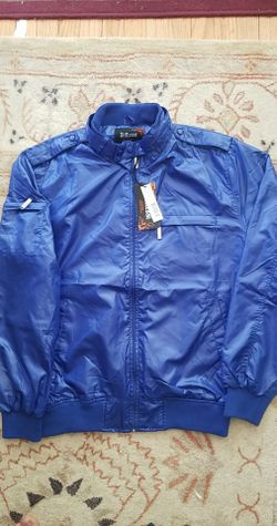 Riflessi Collection Premium Bomber Jacket - Blue - Purple - Brown - Size 2XL - 3XL 