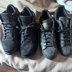 Jordan And Adidas Shoes Size 10