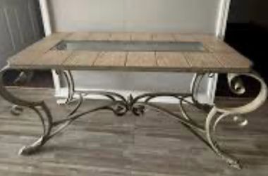 Tile&Glass Entry Console Table