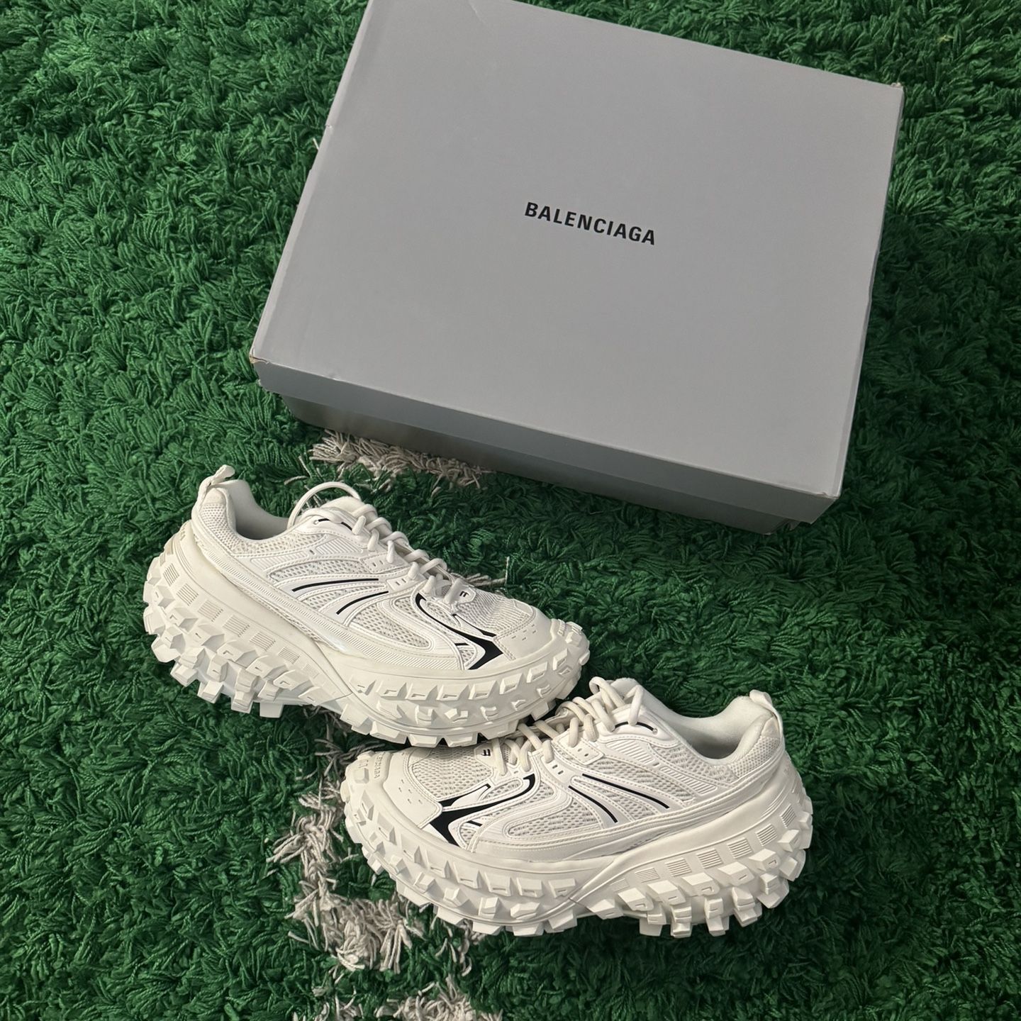 Balenciaga Defender Sneaker White Size 11 Brand New for Sale in