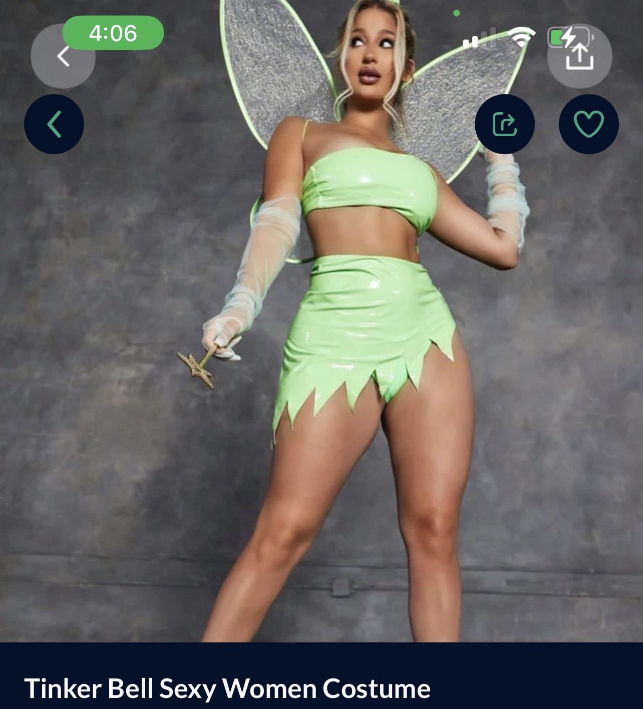 Tinker Bell Sexy Women Costume