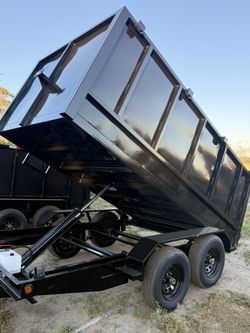 New 8x4x12 Hydraulic Utility Dump Trailer 🔥