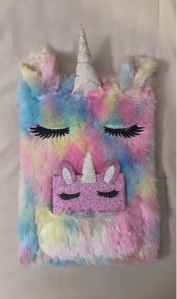 Unicorn Journal Notebook with Pocket