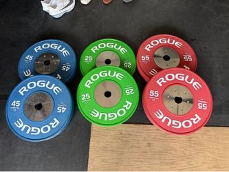 Rogue competition plates. Selling as set
