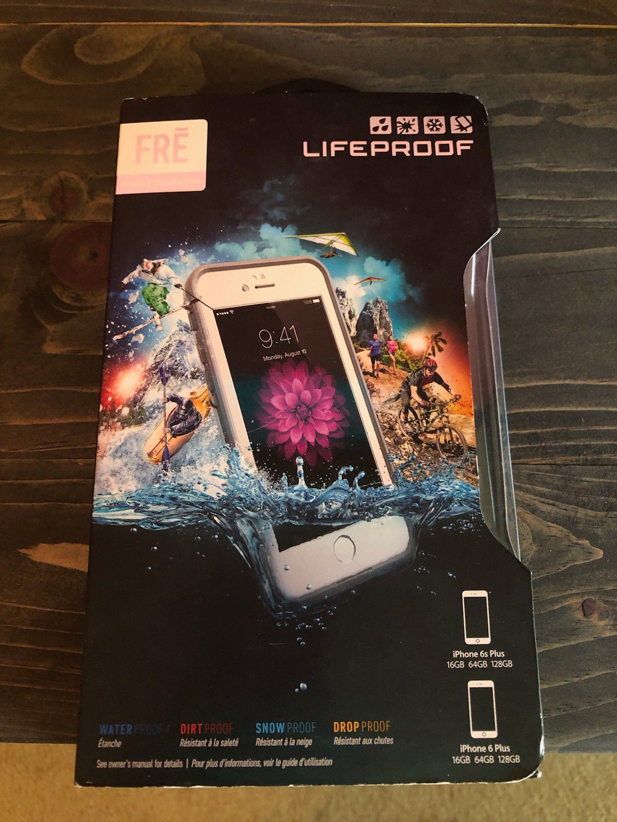 FRE Lifeproof White and Gray Case Iphone 6 Plus/6S Plus