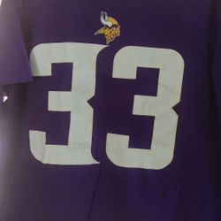Vikings Jersey #33 XL Good Condition 