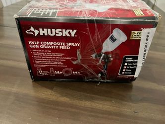 Hvlp composite spray gun gravity feed