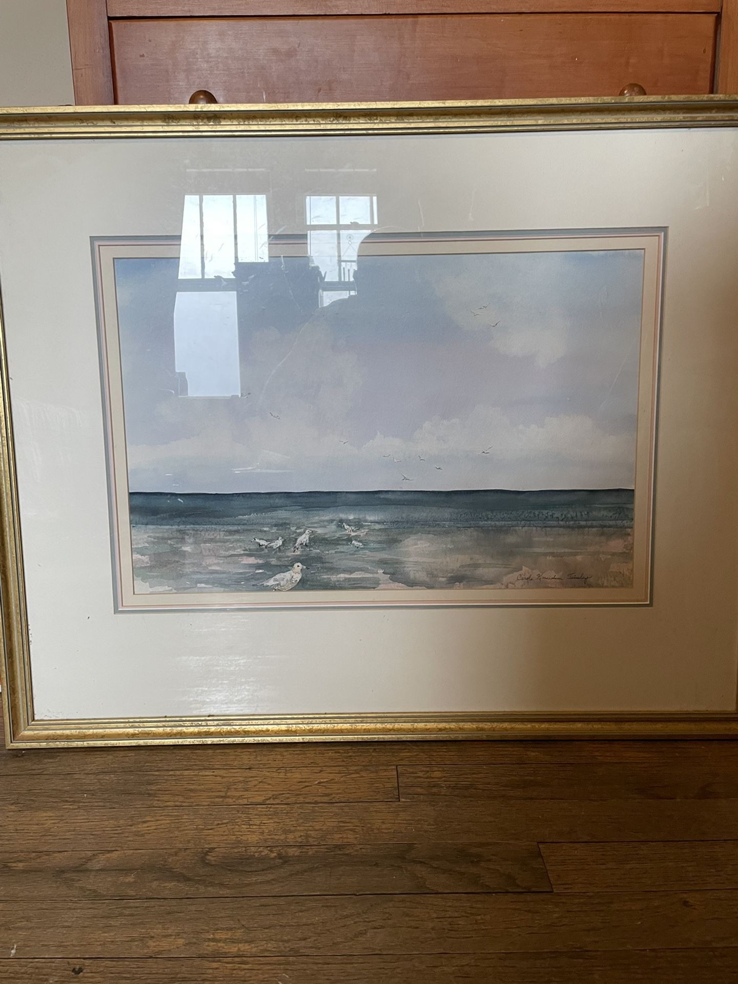 Beach Scene Artwork By Carole Knudson Tinsley