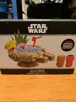 Geeki Tikis Star Wars Millennium Falcon Punch Bowl