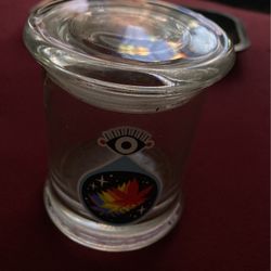 MJ Glass Jar