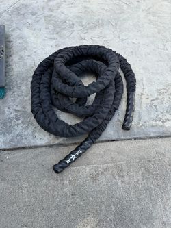 Weighted work out ropes