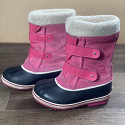 Girls Sorel Waterproof Snow Winter Boots Size 13