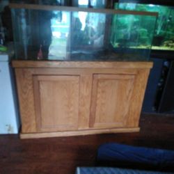 55 Gal Turtle Tank With Stand No Light Or Hood 