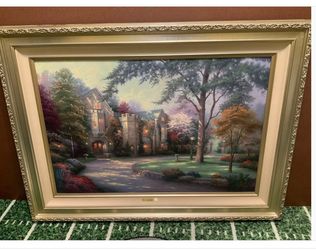Thomas kinkade painting