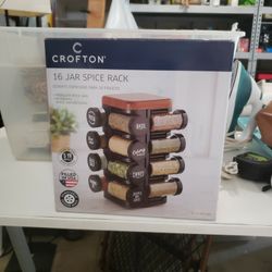 Crofton 16 online jar spice rack