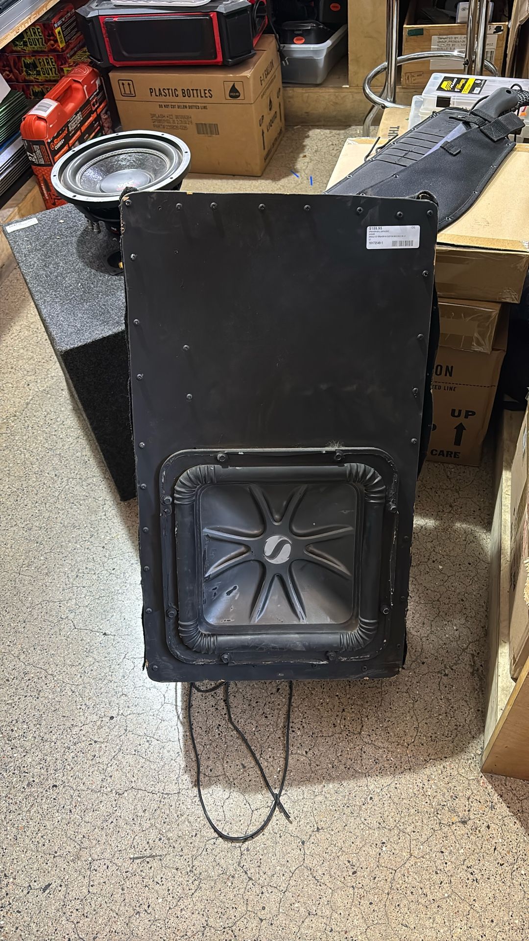Car Audio Single 12” Squared Kicker L7 In Car Box
