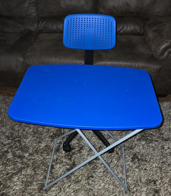 Kids Blue Desk/Activity Table