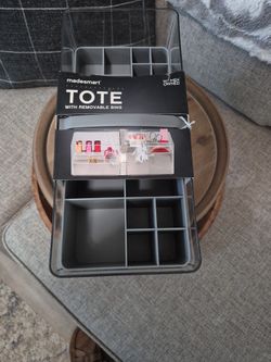 Tote With removable bins