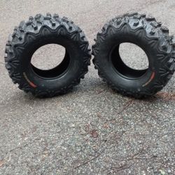 a pair of kenda bear claw HTR Quad tires size AT-26"X9 R12 brand new 