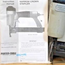 PORTER CABLE NS100A  Narrow Crown STAPLER
