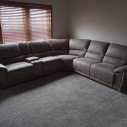 Microfiber Sectional 