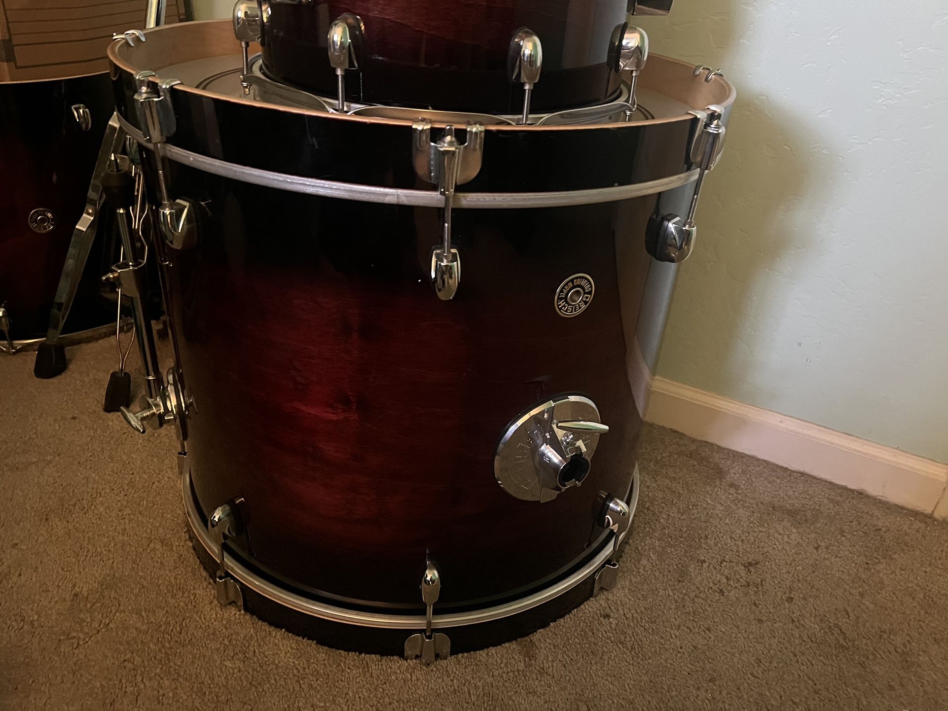 Gretsch, Catalina Maple, Seven Piece Drum Kit Used For Sale.