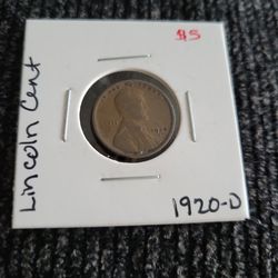 1920-D Lincoln Wheat Cent 