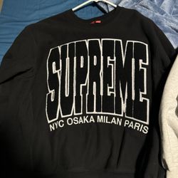 Supreme Cities arc Crewneck