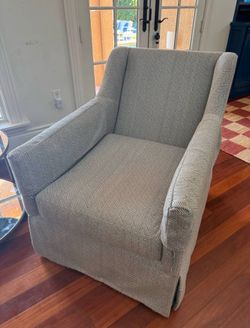 CR Laine Custom Chair (sunbrella) - lightly used 2 available