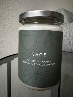 Kalamazoo Candle Company Sage Soy Candle 10 oz