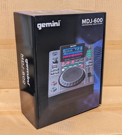Gemini Professional CD Player USB Mediaplayer BPM Pitch Midi MDJ-600 🚨 Payment Options Available 🚨 No Credit Needed 🚨