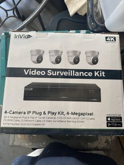 InVid Tech Security Camera Kit 