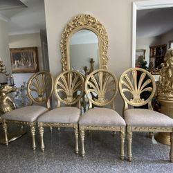 Very  Beautiful gorgeous dining chairs 🪑 4 