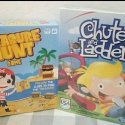 New Chutes and Ladders Board Game & Treasure Hunt Game