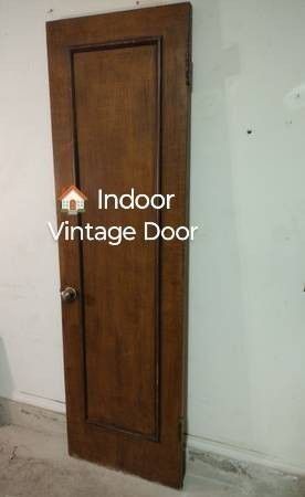 Vintage Bedroom Door Garage Hall Basement Door 80×24