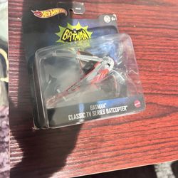 Batman hot wheels classic tv series batcopter
