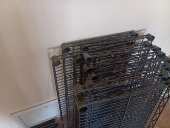 Metal shelf