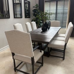 Beautiful Dark Wood Table 