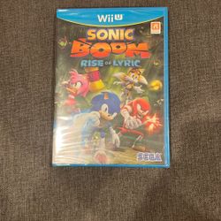 FACTORY SEALED Sonic Boom Rise of Lyric For Nintendo Wii U