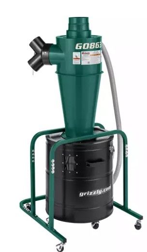 G0863 Grizzly Growler Cyclone Separator.